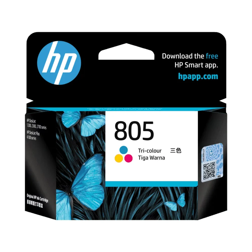 HP Genuine Ink Cartridge 805 Tri Color view 2